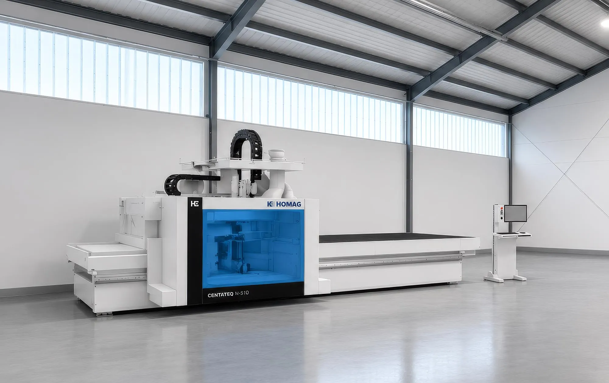 HOMAG CENTATEQ N-510 5-Achs CNC-Bearbeitungszentrum bei FECH Konstruktion und Fertigung